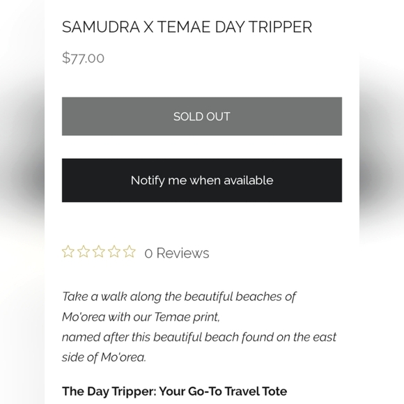 Aloha Collection Day Tripper x Samudra Tahiti Tema'e - Picture 15 of 16